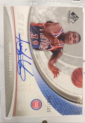 2005-06 SP Juego Edición Usada - Significance Isiah Thomas #SIG-IT/100  Foto 1 de 4