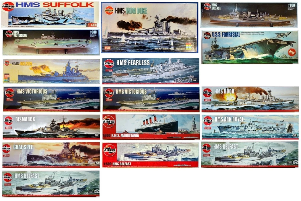 Airfix Schiffsbausätze 1:600 Zur Auswahl - Bild 1 von 1