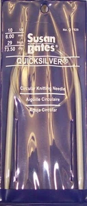 Bates Quicksilver 29" Circular Knitting Needles - Picture 1 of 1