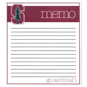 Stanford Cardinal Memo Note Pad - 2 Pads - Bild 1 von 1