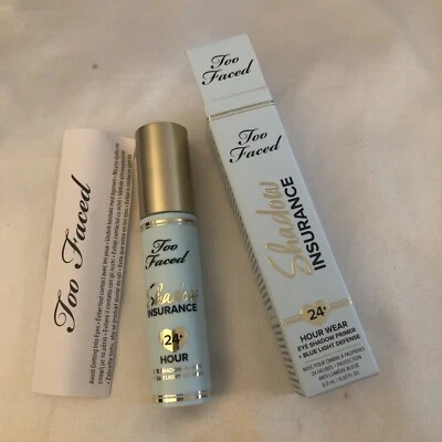 Too Faced 24 HR Shadow Insurance Eye Shadow Primer +Blue Light Defense 6ml NIB - Image 1 of 4