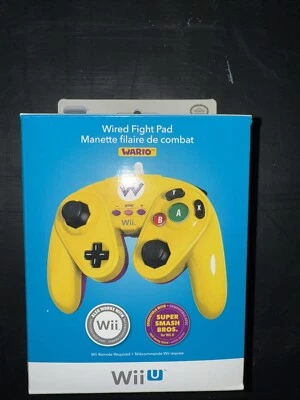 (Brand New) -NINTENDO OFFICIAL WII U Controller - SAMUS Wired Fight Pad - Sealed - Image 1 of 4