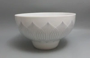 Rosenthal Ballet Lotus, Blue/Grey no Trim - Open Vegetable Bowl 19cm 7 1/2" - Picture 1 of 10