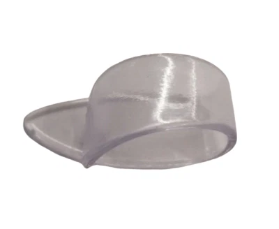 Jim Dunlop Clear Plastic Plettro da Dito Pollice Misura Small Trasparente - Immagine 1 di 4