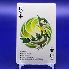 Servine Clover 5 Pokemon Playing Cards Game Japanese Nintendo Made In Japan F/S