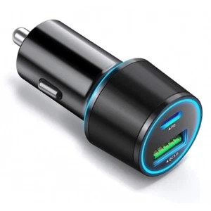 For Samsung Galaxy A14 A54 5G Quick Car Charger 36W 2-Port USB Type-C PD Power - Picture 1 of 6