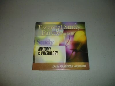 Essential Study Partner Ver. 2.0 - Anatomy & Physiology (CD, 2002) Brand New - Image 1 of 2