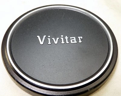 Vivitar  58mm Lens Front Cap Slip on Metal vintage     - Image 1 of 4
