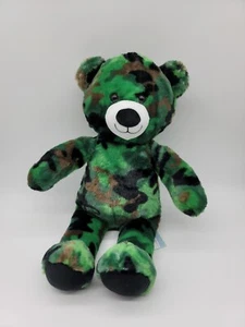 Build A Bear Workshop Camouflage Teddybär Plüsch 18 Zoll Stofftier Militär - Bild 1 von 6