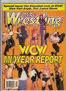 Inside Wrestling Magazine October 2000 WCW Midyear Report Sting Hogan Ric Flair - Picture 1 of 10
