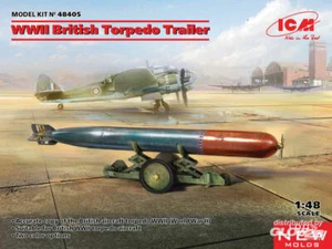 CM: WWII British Torpedo Trailer (100% new molds) in 1:48 [3318405] - Picture 1 of 1