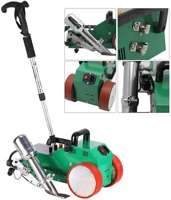 PREASION US Automatic PVC Banner Welding Machine Heat Jointer Plastic Fabric Welder 1800W