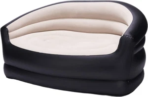 Inflatable Couch Air Sofa,Blow up Chair for Outdoor and Living Room - Picture 1 of 6