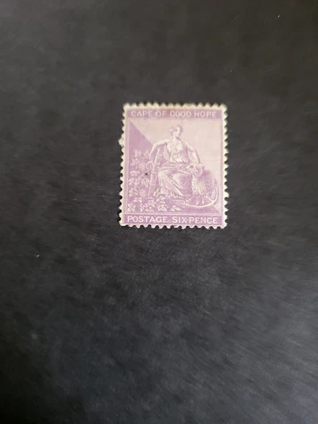 Stamps Cape of Good Hope 18 hinged Cover