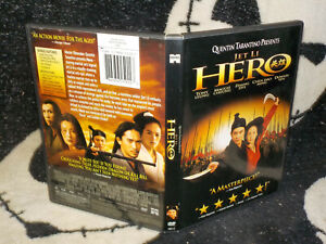 Hero (2002) Dvd +Insert Jet Li Free Shipping