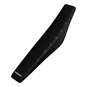 KTM SXF 250 350 450 2013 2014 2015 Gripper Ribbed Seat Cover Black Black Ribs - Picture 1 of 2