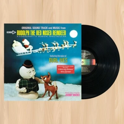 RUDOLPH THE RED NOSED REINDEER (Original Soundtrack and Music) VINYL LP     1224 - Image 1 of 3