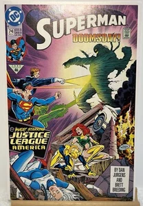 SUPERMAN DOOMSDAY! GUEST STARRING JUSTICE LEAGUE AMERICA #74 1992 - Bild 1 von 20