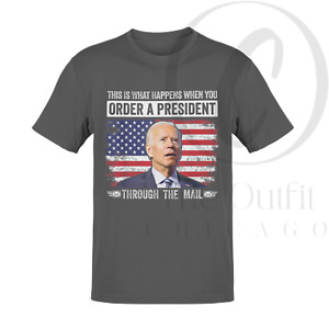 Funny Mail President Let’s Go Brandon FJB Anti Biden Ultra Maga Trump T Shirt