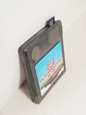 ED PRO, GAME FLASH MASTER. Writable Cart GBC GB ~ BLACK. NEW. SD Included USA
