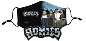 DGA HOMIES ORIGINAL CUATRO MASCARILLAS FACIALES CON FILTRO DAVID GONZALES ART LOWRIDER - Imagen 1 de 5