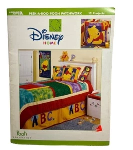 Disney Home Peek-A-Boo Pooh Patchwork Craft Book Sewing Patterns Winnie the Pooh - Picture 1 of 7