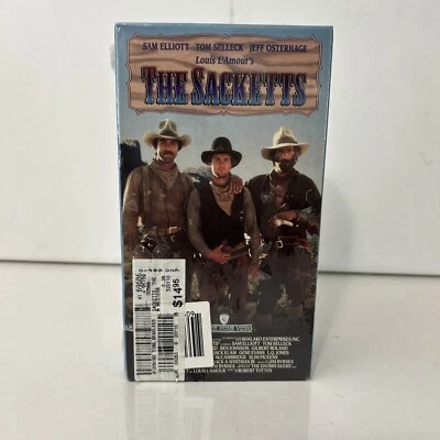 The Sacketts (VHS, 1991, 2-Tape Set) Sealed - Image 1 of 4