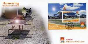 Kiribati Landscapes Stamps 2020 FDC Solar Energy Environment Nature Sports 1v MS - Picture 1 of 1