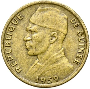 Guinea coin 10 francs 1959-2. OCTOBRE 1958 - Picture 1 of 2