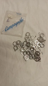 50 NOS LEFT/FRONT CAMPAGNOLO DOWNTUBE SHIFTER STOP / PLATE WASHER  *ALL LEFTS* - Picture 1 of 4