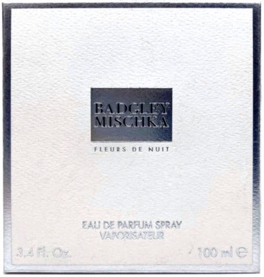 BADGLEY MISCHKA FLEURS DE NUIT EAU DE PARFUM SPRAY PARA MUJER 3,4 OZ / 100 ml NUEVO Foto 1 de 4