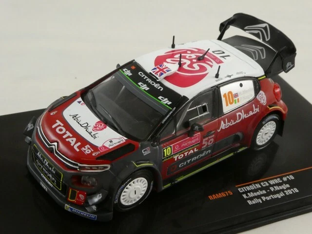 Citroen C3 WRC Rally Portugal 2018 Meeke 1/43 Ixo