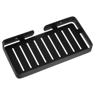 Wall Mounted Soap Dish Holder, 304 Stainless Steel Soap Tray (Black) Foto 1 de 4