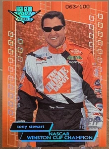 Wheels High Gear Winston Cup Champion 2003 MPH Silver SP 63/100 Tony Stewart - Imagen 1 de 1