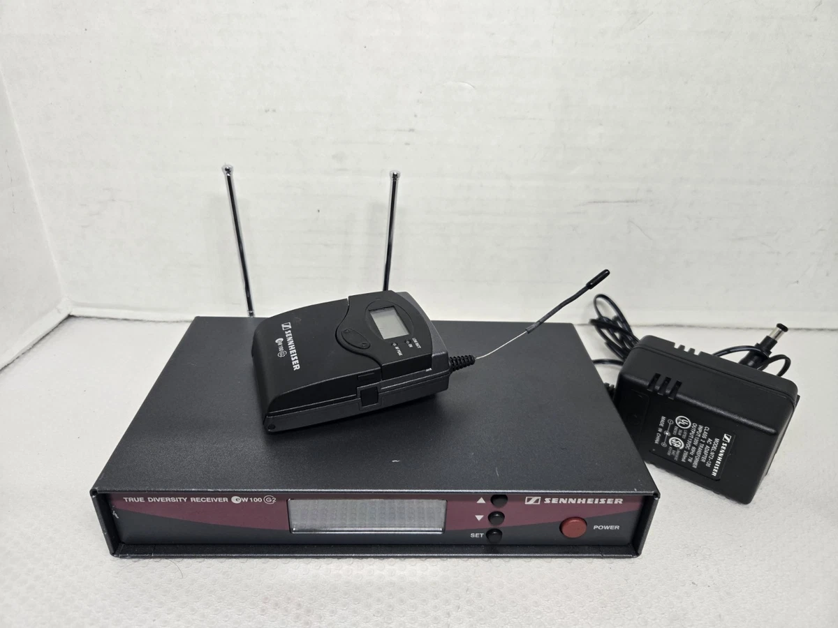 ゼンハイザー　EW100 レシーバー + EW100 G2マイクセット Sennheiser ew 100 G2 Pro Audio Microphones & Wireless Systems for