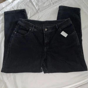 Vintage Lee Riders schwarze Jeans Gr. 20W Petite top gebraucht - Bild 1 von 5