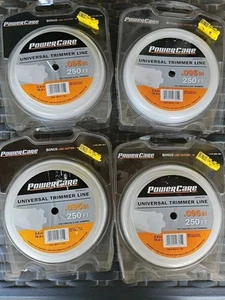 Universal Trimmer Line .095" x 250ft PowerCare  2.4mm Lot Of 4 - Picture 1 of 1