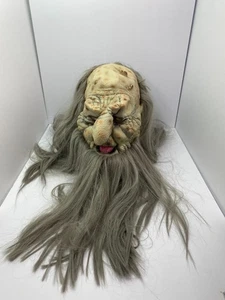 Halloween De Colección 1997 Conceptos Ilusivos Papel Mágico Látex Máscara Mago Viejo Troll - Imagen 1 de 24