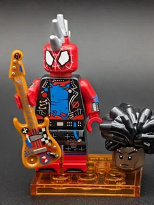 LEGO Minifigura 71050 Across The Spider-Verse Spider-Punk Hobie Marrón CMF NUEVO EN CAJA - Imagen 1 de 2