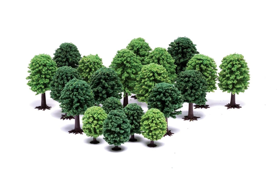 Hornby Hobby Deciduous Trees Model Railway Trackside Scenery Landscape Diorama - Image 1 of 1