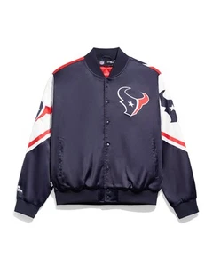 Chalk Line Houston Texans Fanimation Jacket - Men's Size 2XL - Picture 1 of 2