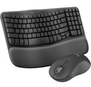 Logitech Wave Keys MK670 Combo, Wireless Ergonomic Keyboard with Signature M550 - Picture 1 of 10