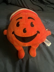Fiesta Red Kool Aid Man Plush Stuffed Animal Drink Pitcher 11.5” Tall With Tag - Picture 1 of 4