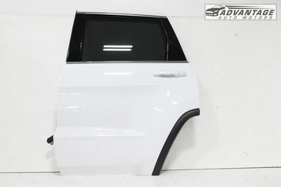 2018-2021 JEEP GRAND CHEROKEE REAR LEFT SIDE DOOR PANEL BRIGHT WHITE OEM - Image 1 of 4