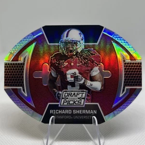 2016 Panini Prizm Collegiate Draft Picks - Football Die-Cuts Richard Sherman #33 - Picture 1 of 2