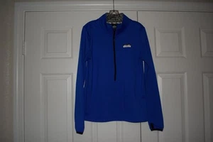 Maglione Victoria's Secret ROSA Ultimate taglia L blu royal 1/2 zip interno animale - Foto 1 di 10
