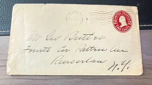USA 2 cent postal stationery, canceled Albany, New York - Picture 1 of 3