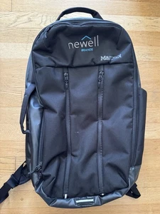 Marmot Slate Weekender borsa da viaggio zaino laptop nero ricamato usato in ottime condizioni - Foto 1 di 4