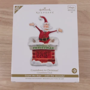 Hallmark Keepsake Ornament Santa Claus Cuenta Regresiva para Reloj de Navidad 2011 - Imagen 1 de 12