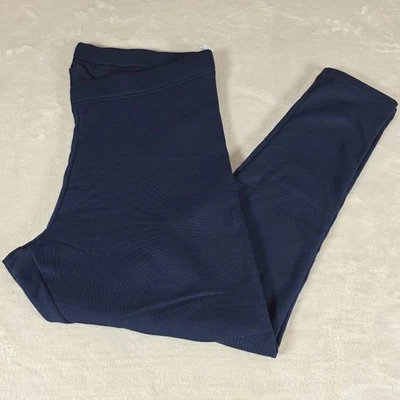 Old Navy High Rise Fleece Lined Leggings Pants In the Navy 2X Soft Pull On NWT - Image 1 of 4